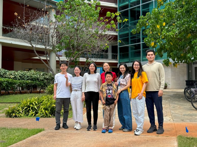 Group picture at UH Cancer Center